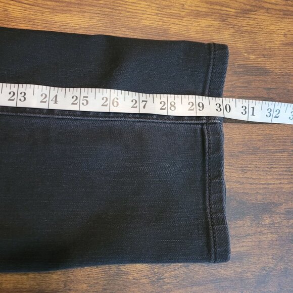 Maurices Jeans 10 R Everflex High Rise Slim Tummy Control Stretch Black - Picture 8 of 9